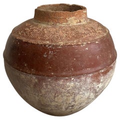 Antique Terracotta Water Vessel From Central Yucatan, Mexico, Circa 1920´s