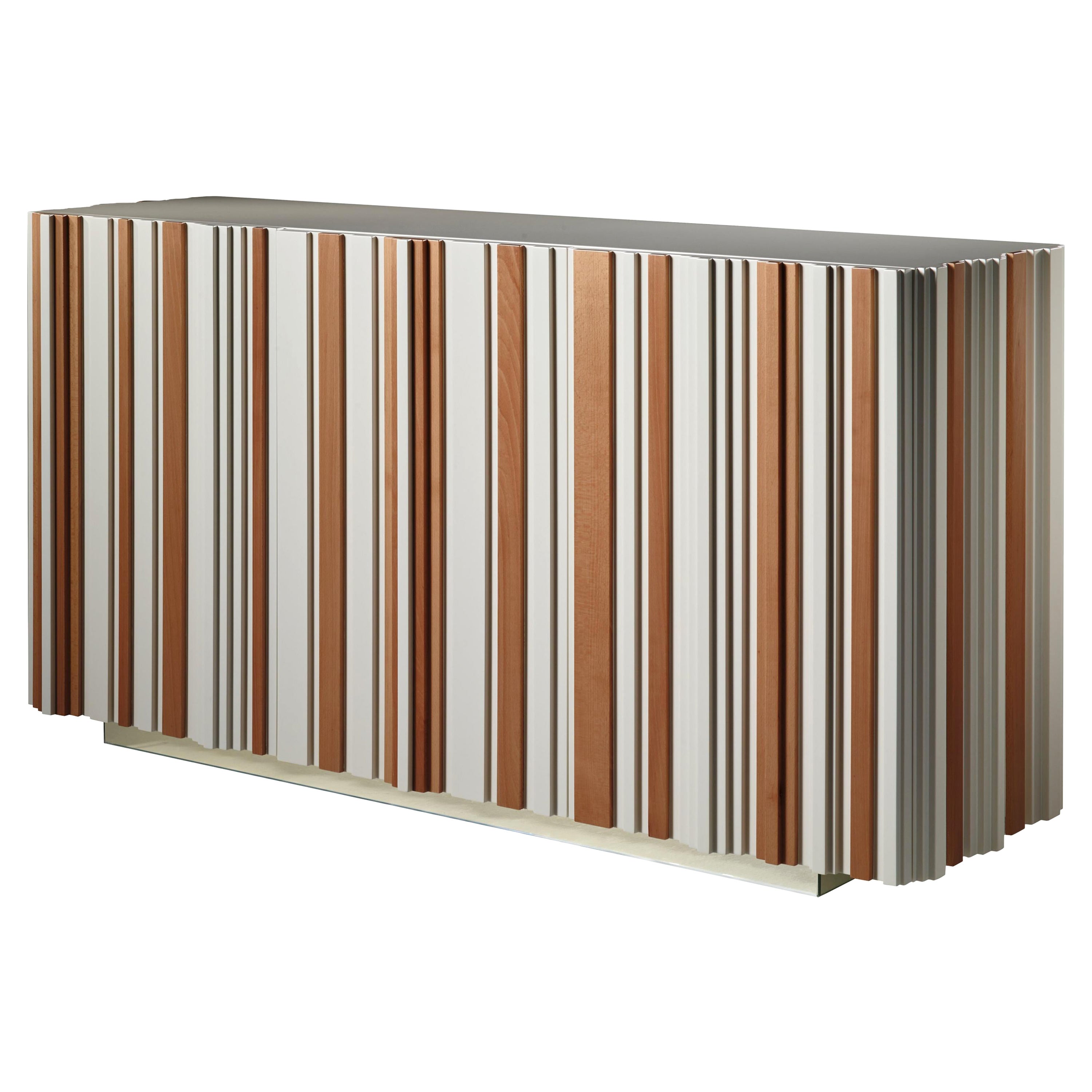 Nature Ivory Contemporary and Customizable Sideboard by Luísa Peixoto For Sale