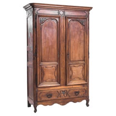 Antique 1780s French Provincial Armoire