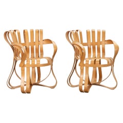 Used Frank Gehry Cross Check Armchairs