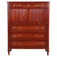 Kindel Furniture French Regency Louis XVI Cherry Wood Gentleman's Chest