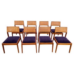 Ensemble de 8 chaises de salle à manger Foster-McDavid de style mi-siècle moderne