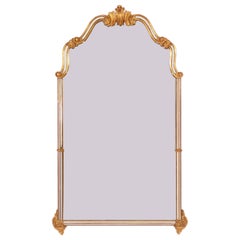 Vintage Rococo Style Gilt Mirror 