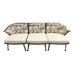 Used Mid Century Russell Woodard Outdoor 3 Pc Sofa