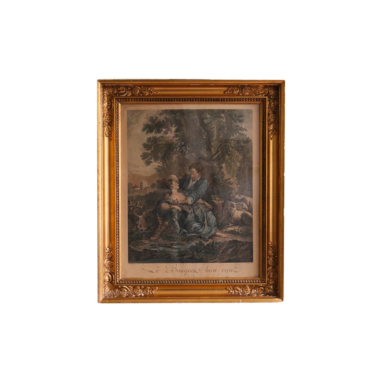 18th Century French Pastoral Scene, After François Boucher