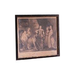 Antique The Children of Charles I, After Sir Anthony Van Dyck