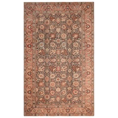 Oversized Antique Persian Tabriz Vase Design Carpet. Size:12 ft 9 in x 20 ft 3in