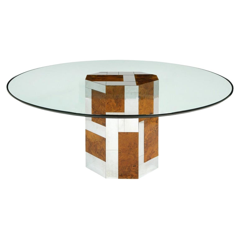 Paul Evans "Cityscape" Dining / Game Table 1970s, 'Signed' For Sale