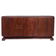 Restored 1940s French Art Deco Sideboard