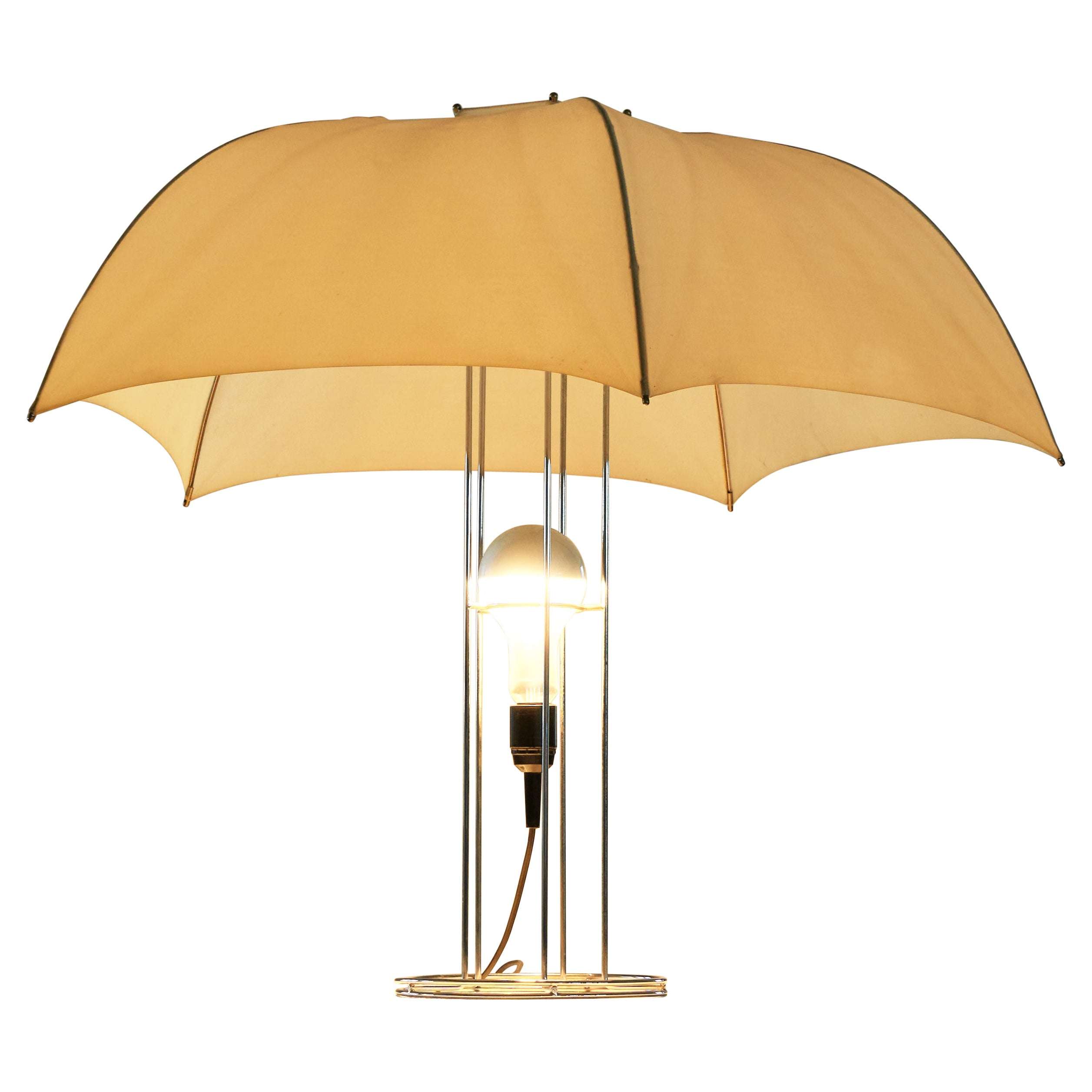 Gijs Bakker Umbrella Table Lamp for Artimeta 1973 For Sale