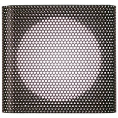 Veil Wall Sconce, Modern Perforated Metal, Glass Globe