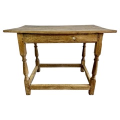 19th C. Rustic Swedish Side Table