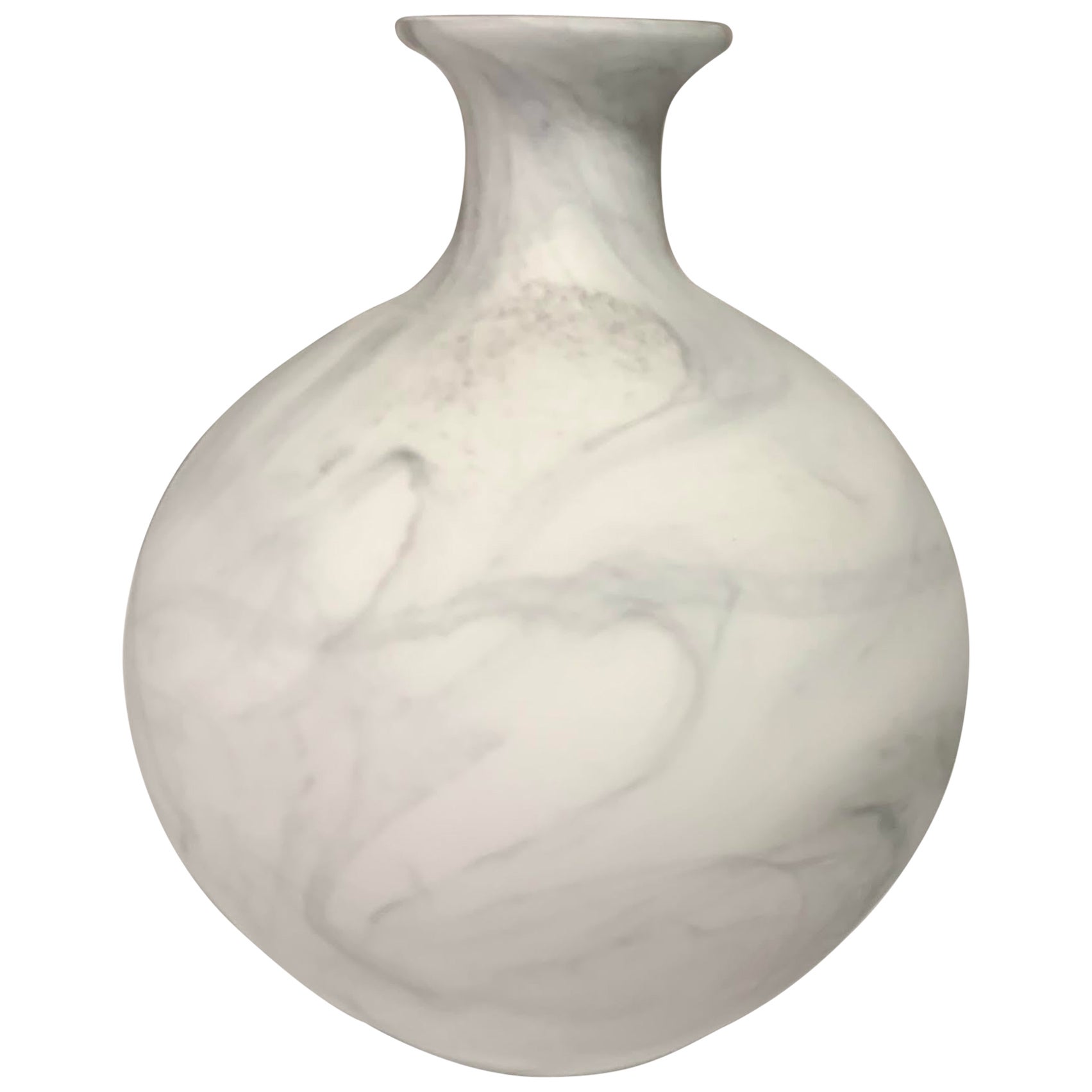 Home Décor Home & Living Small Grey Marble Vase