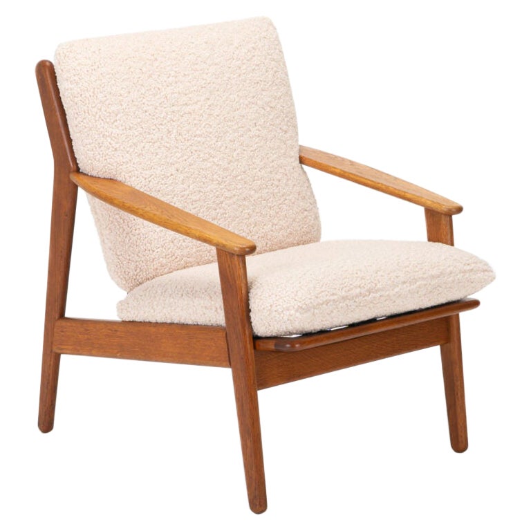 Vintage Easy Chair by Poul Volther for Fdb Mobler, Denmark 1960s For Sale