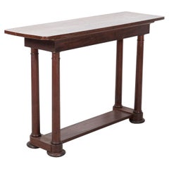 Antique 19thC English Mahogany Console / Hall Table