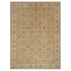 Nazmiyal Collection Modern Tabriz Inspired Turkish Rug 9 ft 11 in x 13 ft 3 in