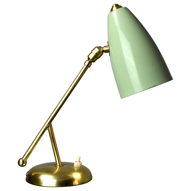 1950's Italian Articulating Desk Lamp For Sale at 1stDibs