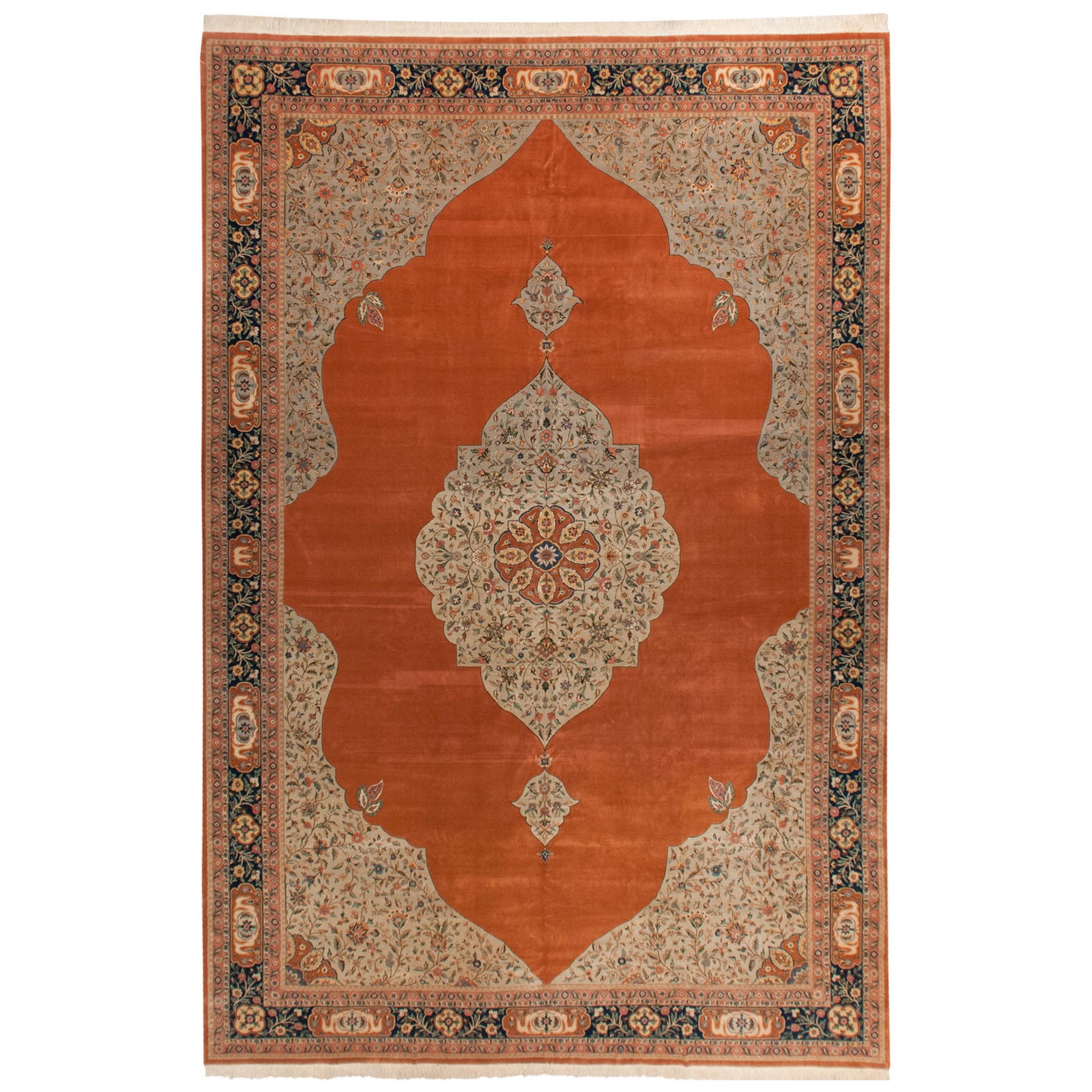 Tappeto vintage bulgaro Tabriz Design in vendita