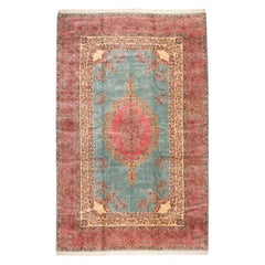 Tapis Kerman vintage raffiné