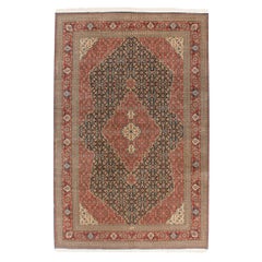 Bulgarischer Vintage-Teppich im Täbris-Design