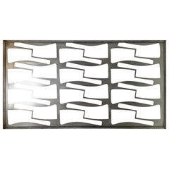 Mid 20th Century Steel Wall Hanging of Chef Cleavers