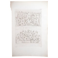 Neoclassical Style Etching Engraver Gloria
