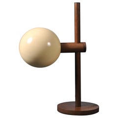 Large Oak Desk Lamp