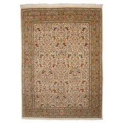 Vintage Tabriz Carpet 
