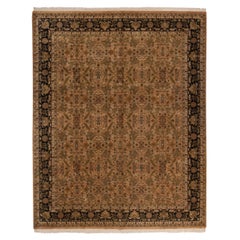 Nouveau tapis indien Heriz Design
