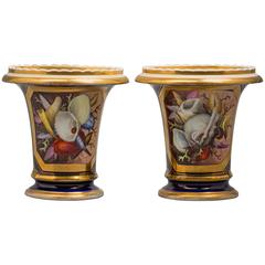 Pair of English Porcelain Vases, Coalport, circa 1820 5
