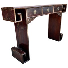 Antique Chinese Art Deco Console or Altar Table