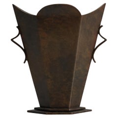 Danish Designer, Vase, Bronze, Denmark, 1930s