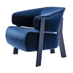 Patricia Urquiola ''Back-Wing Armchair', Wood, Foam and Fabric by Cassina