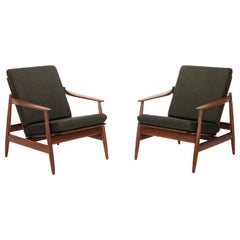 Fauteuils Modèle 340 de Poul Volther pour Frem Rjle, Danemark, années 1960