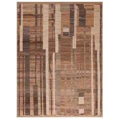 Nazmiyal Collection Nature Inspired Modern Moroccan Rug. 9 ft 1 in x 11 ft 11 in