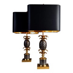 Vintage Pair of Maison Charles Table Lamps