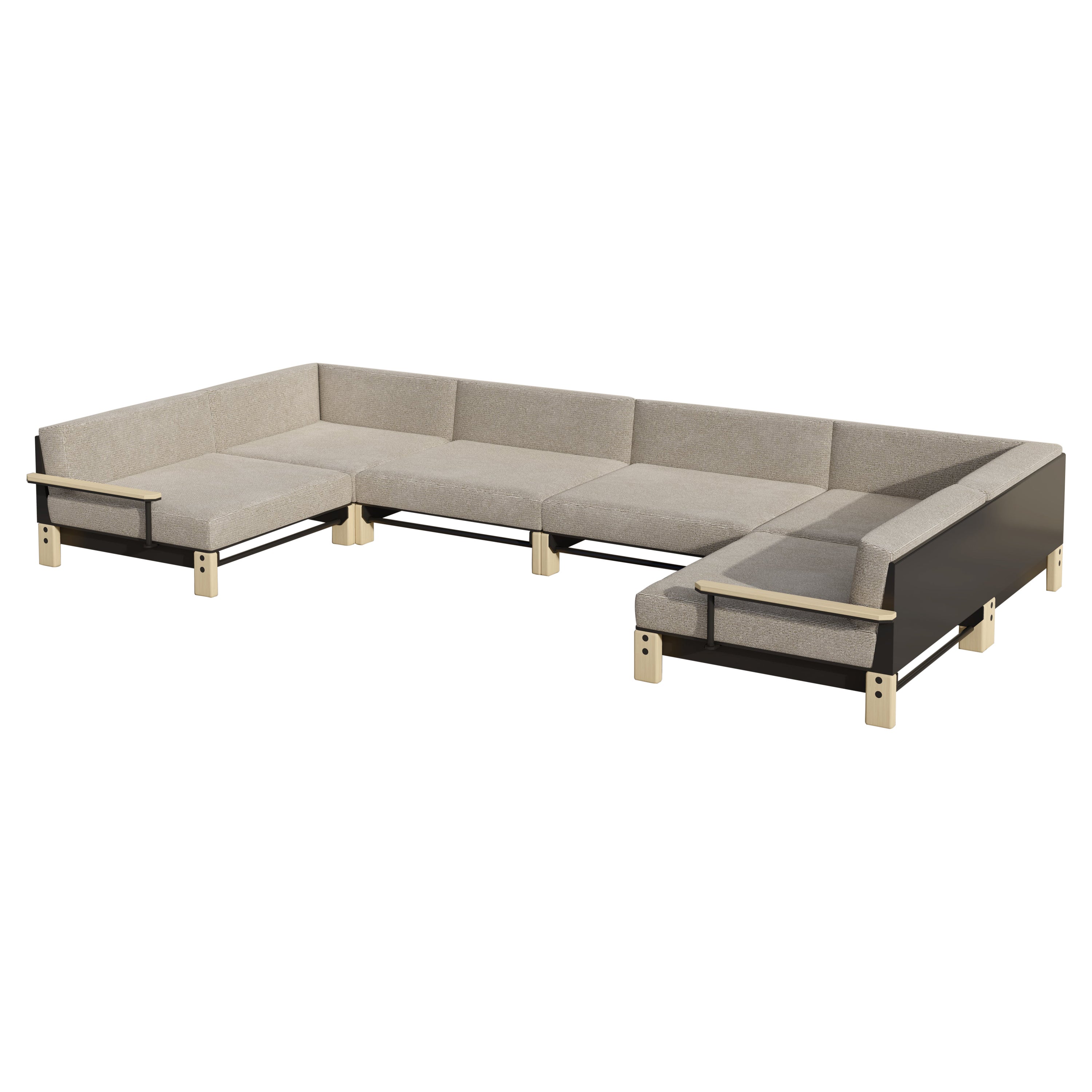 Outdoor Lounge Sectional 0:1 - U Shape