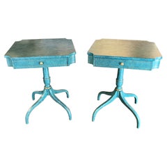 Vintage Palm Beach Designer Side Table