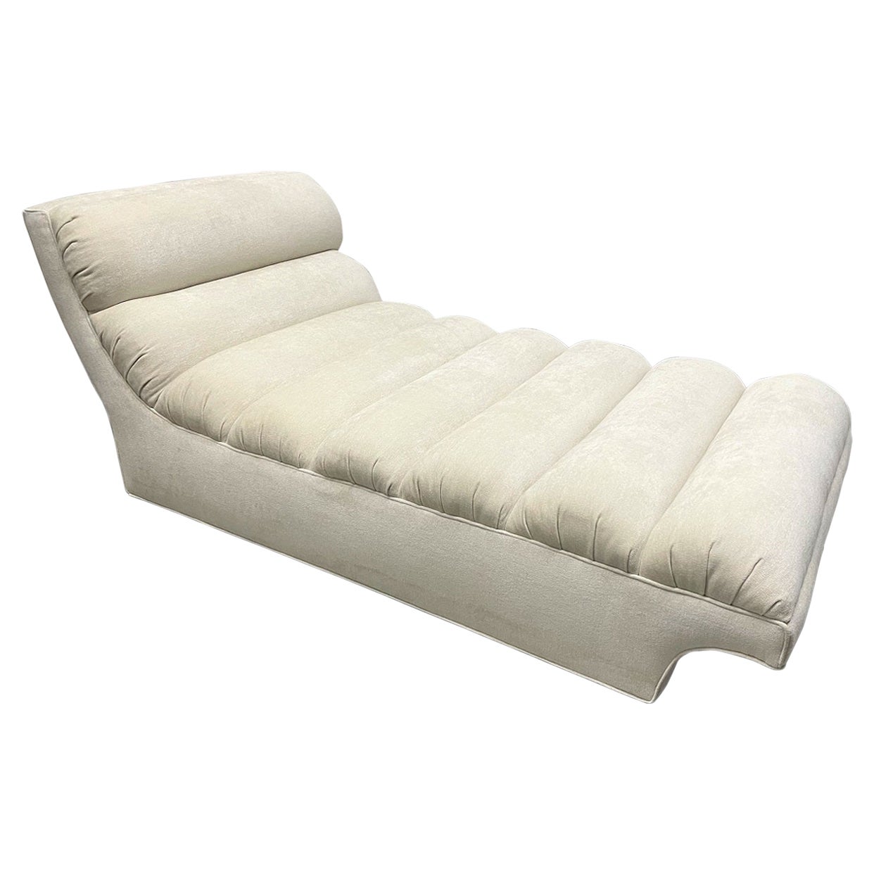 Upholstered Channel Pattern Daybed by Preview For Sale