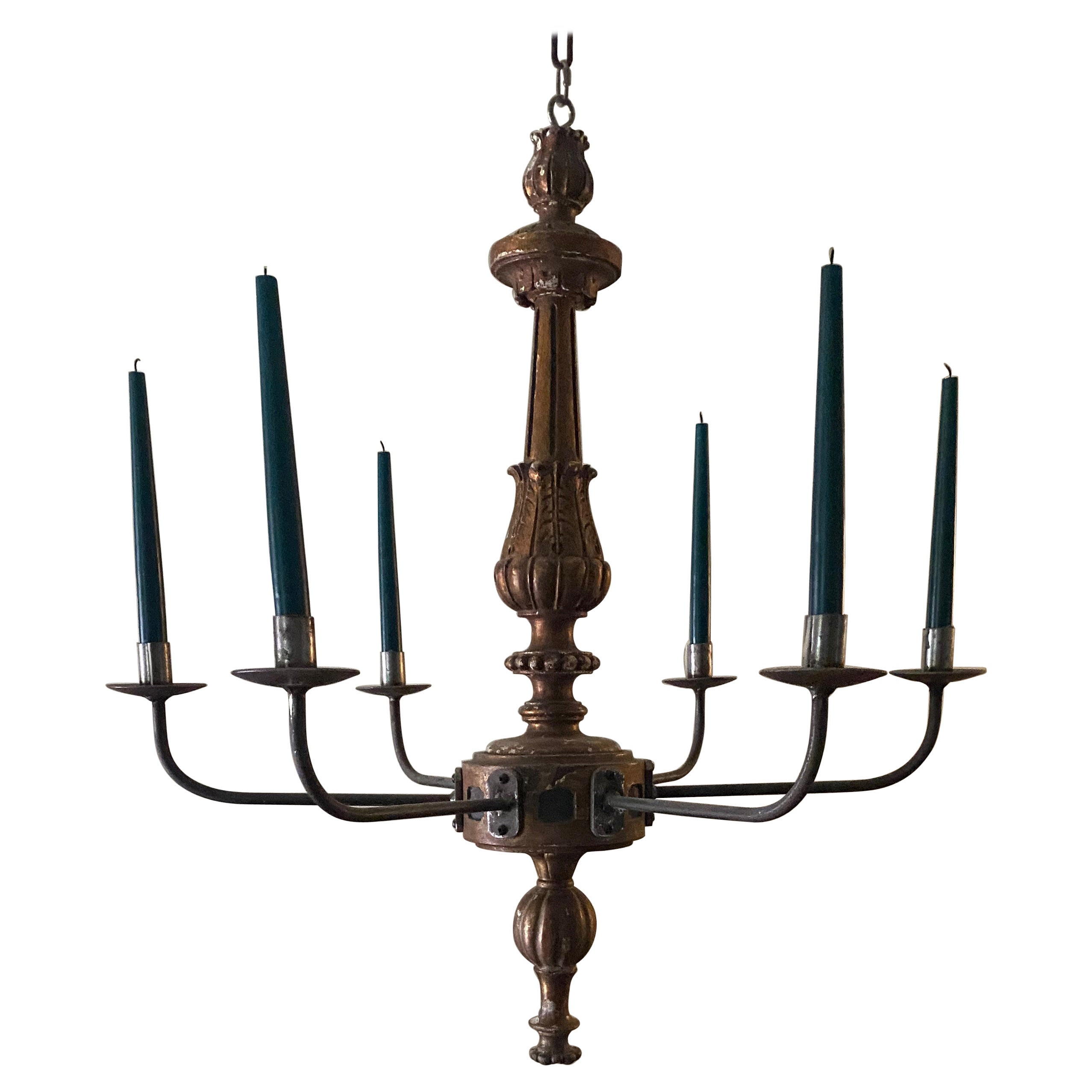 18th Century and Later Italian Giltwood Candelabra 