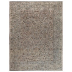 Oversized Antique Persian Khorassan Handmade Rug