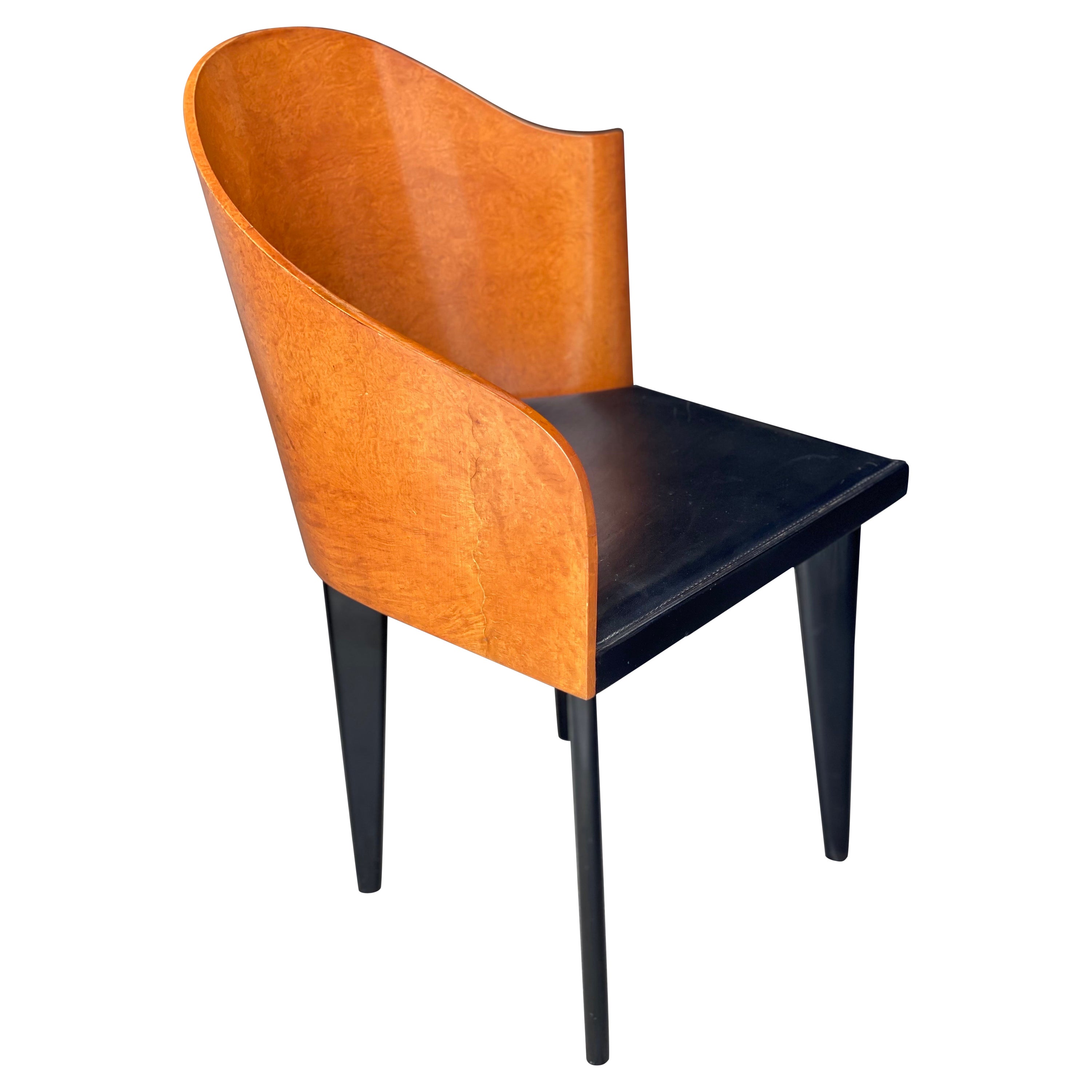 A Single Toscana Chair Designed by Piero Sartogo for Saporiti For Sale