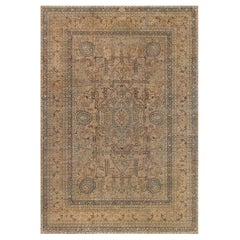 Doris Leslie Blau Antique Persian Meshad Handmade Wool Rug