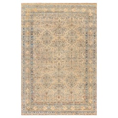 Authentischer persischer Kirman-Teppich aus handgewebter Wolle