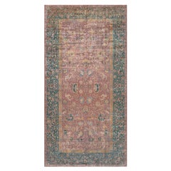 Antique Indian Handmade Wool Carpet