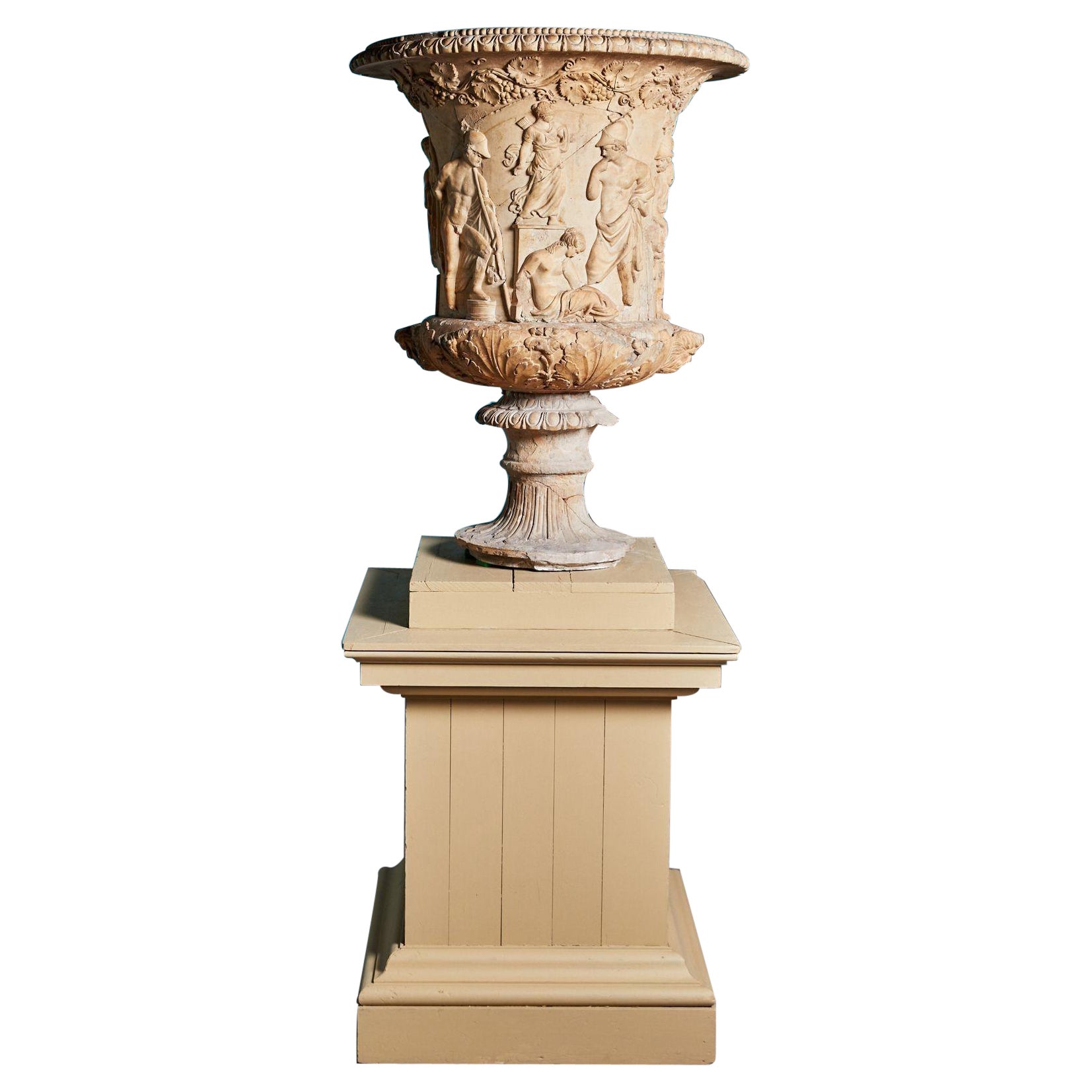 Coade Stone Medici Urn For Sale