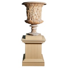 Antique Coade Stone Medici Urn