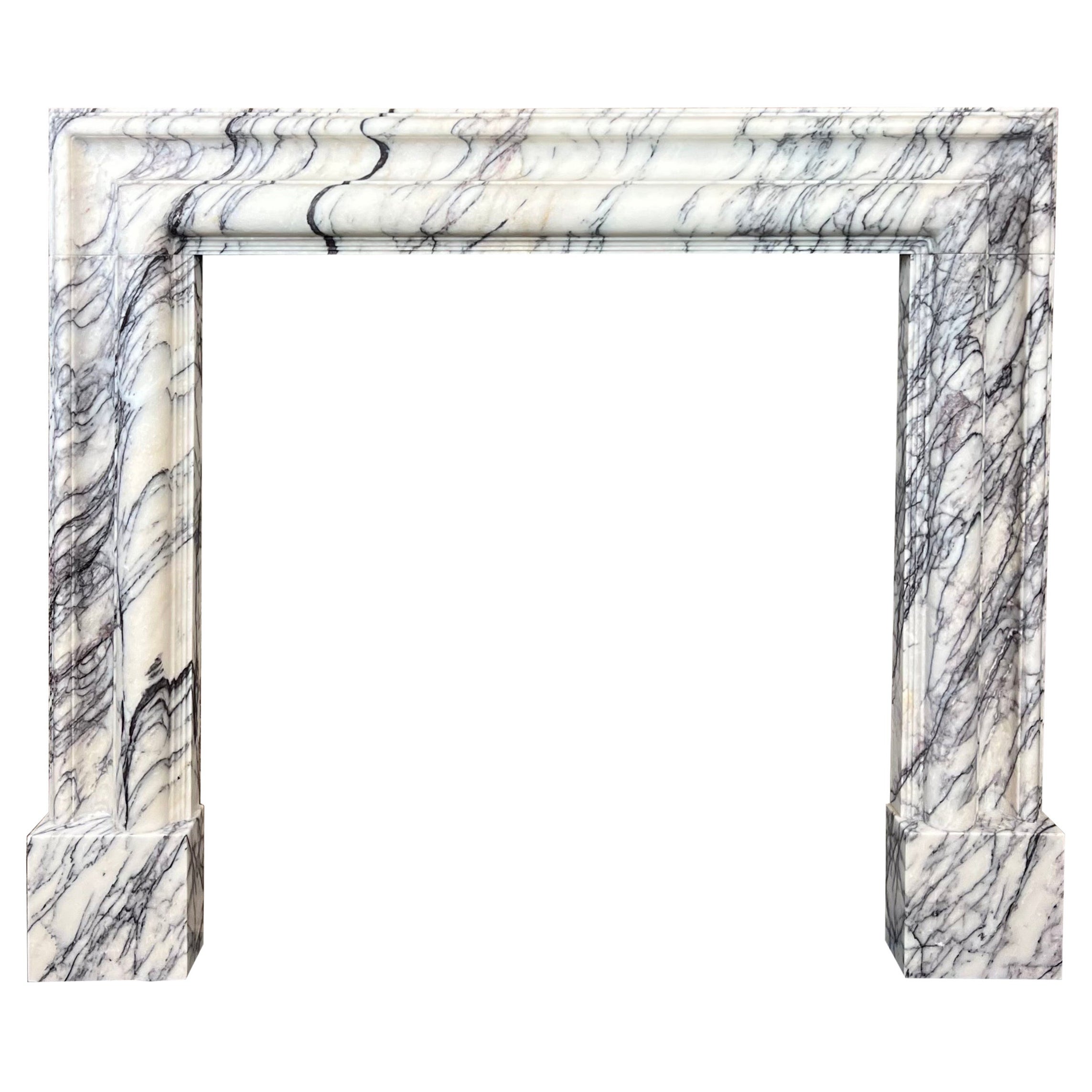 Georgian Style Bolection Marble Fireplace Mantlepiece