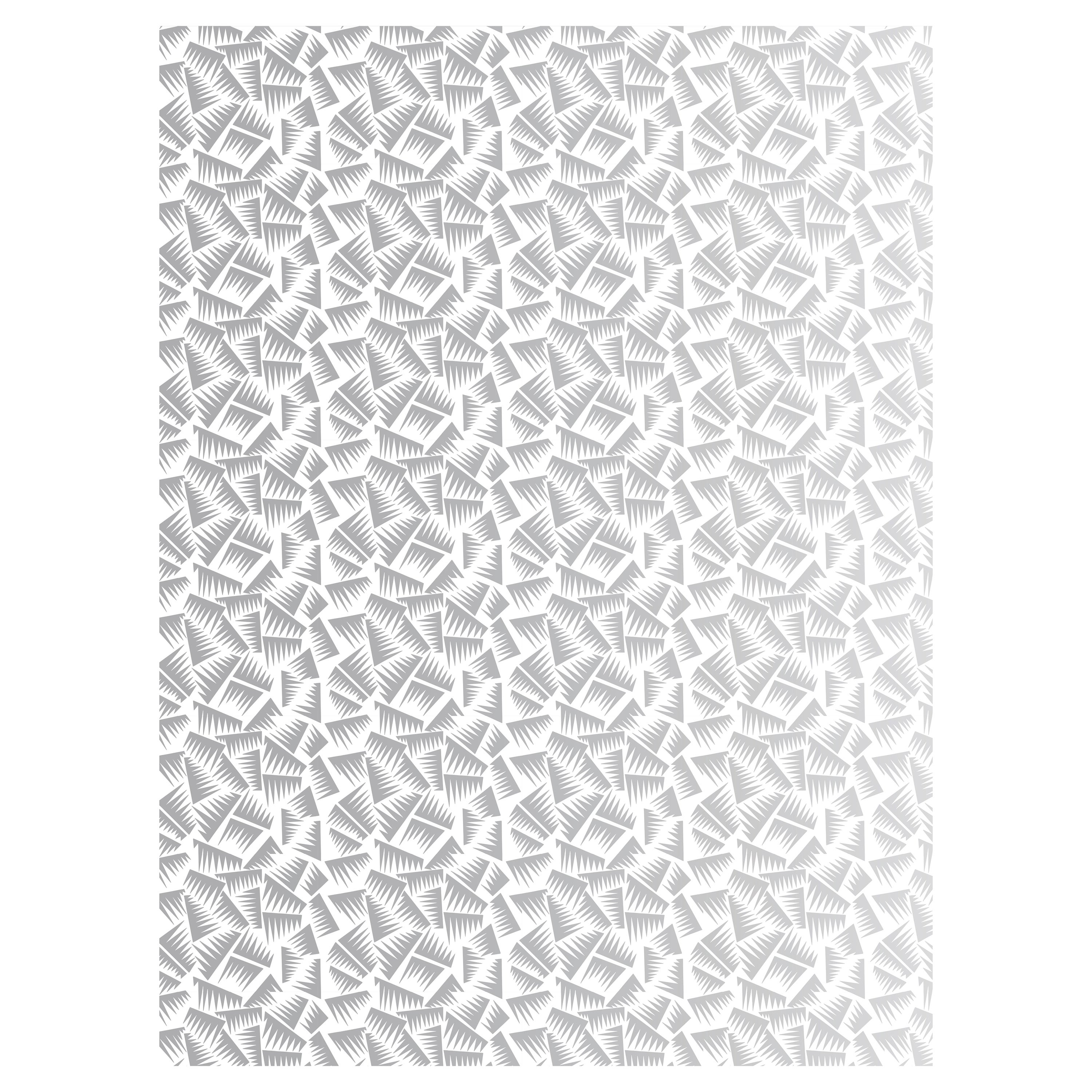 JER Wallpaper, Grey & White by Jacques-Emile Ruhlmann for La Chance For Sale