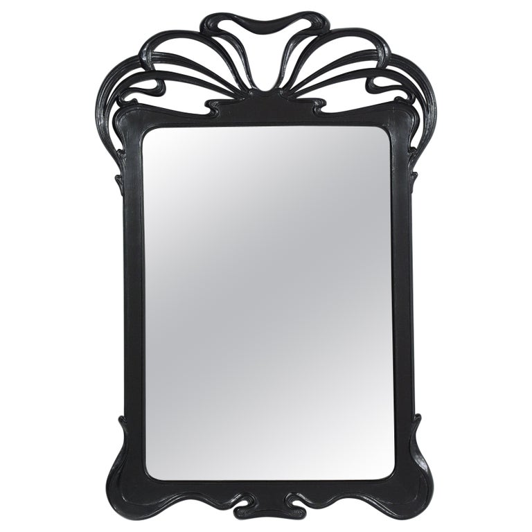 Vintage Art Deco Wall Mirror For Sale at 1stDibs